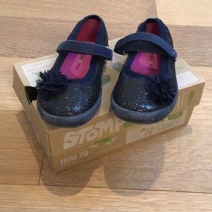 Morgan&Milo Freddie MJ Navy girls shoes - 9.5 T